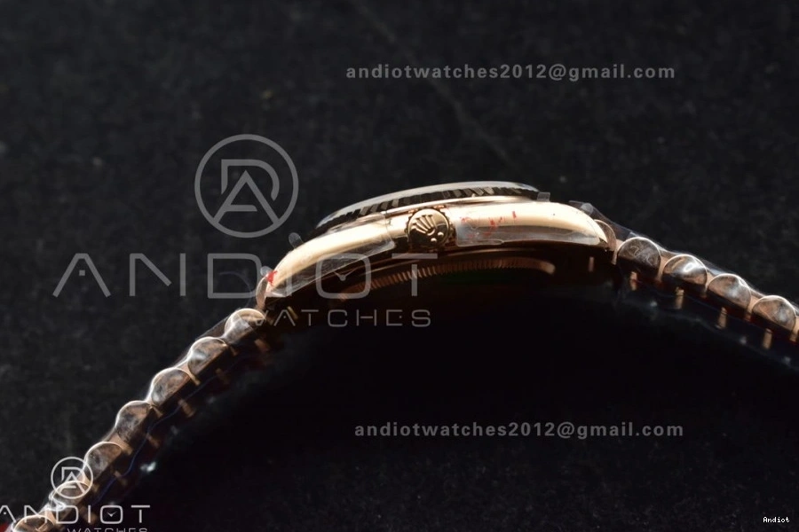 Weight) RG Best QF vr3255 Diamond Dial on Steel Stick 904L Bracelet President 36 with Silver Edition (Gain V5 DayDate 0209